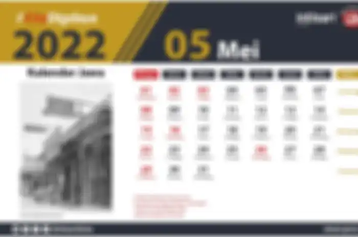 Kalender Jawa Mei 2022