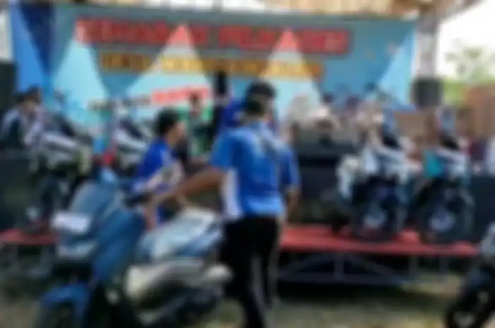 Warga Berkesempatan Bawa Pulang Motor Saat Pilkades Di Brebes