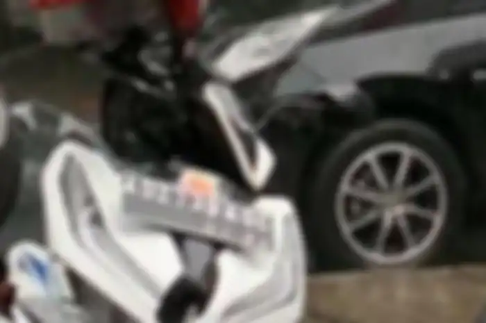 Foto Honda Vario yang Hilang Ketika Sedang Makan Soto