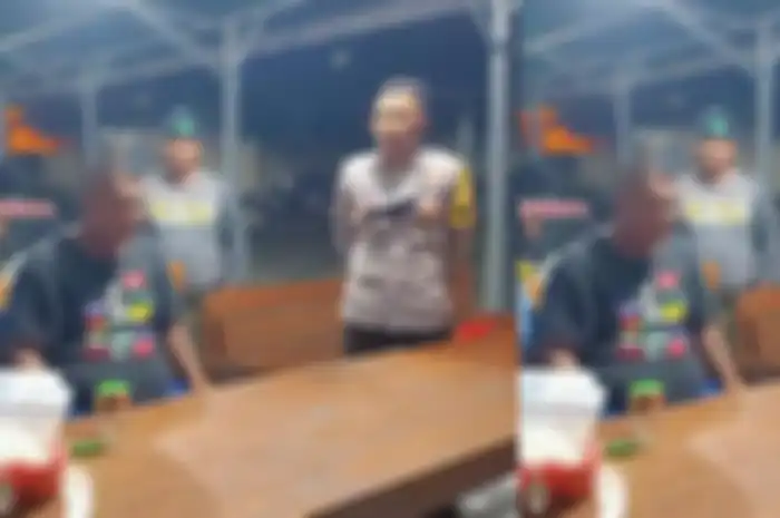 Potret Fauzi saat Diamakan Polisi di Bojonegoro