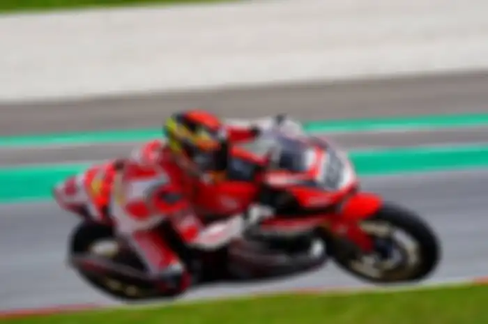 Pembalap Indonesia Rheza Danica Ahrens raih podium di race 1 AP250 ARRC Malaysia 2022.