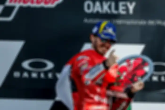 Pembalap Ducati Lenovo Team Francesco Bagnaia senang banget menang MotoGP Italia 2022, ini faktanya