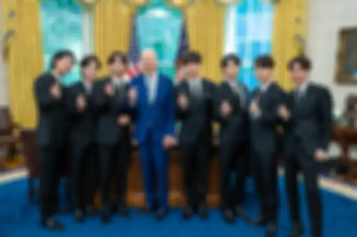 BTS Bersama Presiden Amerika Serikat Joe Biden.