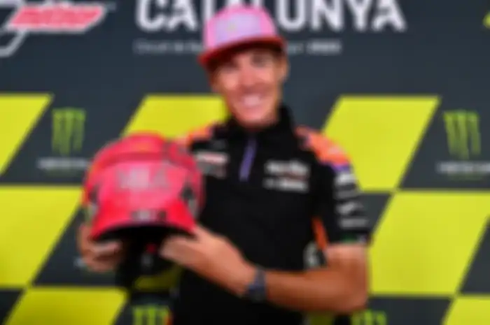 Aleix Espargaro pakai helm spesial di MotoGP Catalunya 2022