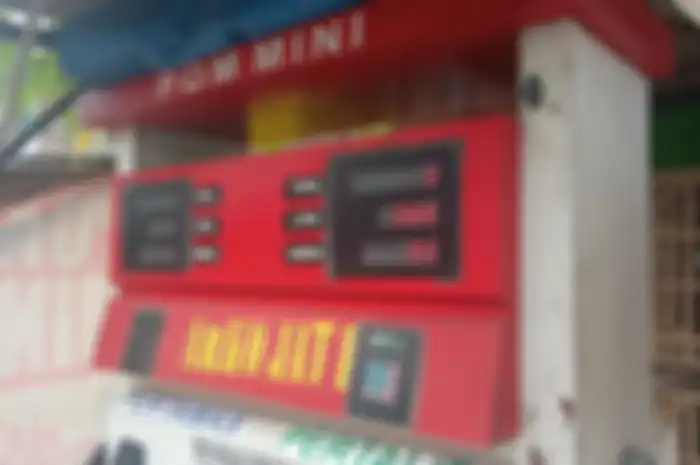 Pom Pertamini milik Bambang 