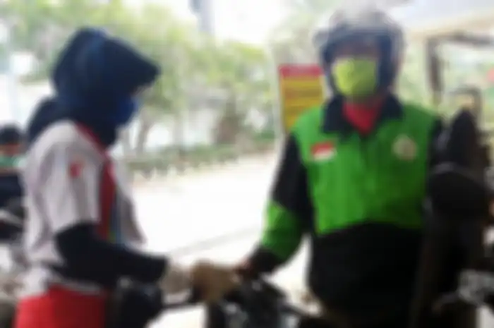 Asosiasi driver ojek online (ojol) Gabungan Aksi Roda Dua (GARDA) dukung aturan beli bensin pakai aplikasi MyPertamina.