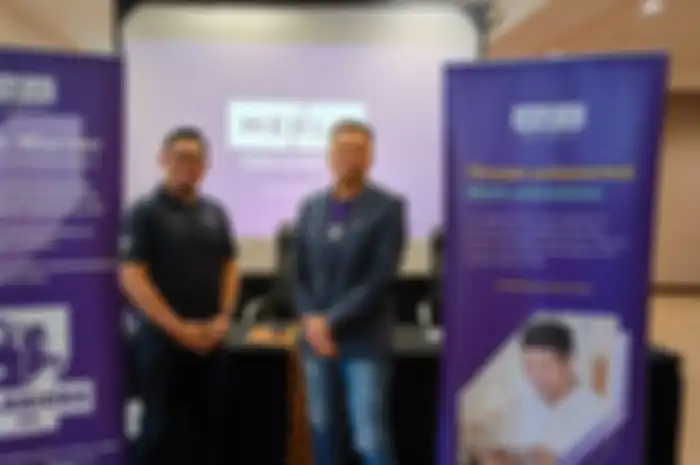 Konferensi pers Menlo Security di Indonesia, Senin (6/6).