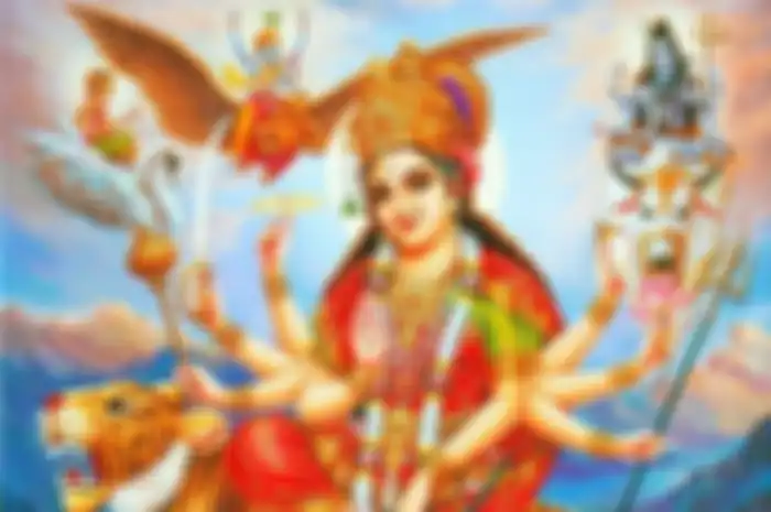 Ket foto 2 : Ilustrasi Dewi Durga - Sejarah Galungan, Sabda Dewi Durga Untuk Raja Bali 