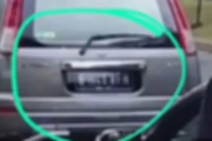 Pelat nomor RFH atau RFS ternyata bisa dibeli masyarakat umum, harganya setara motor matic baru.