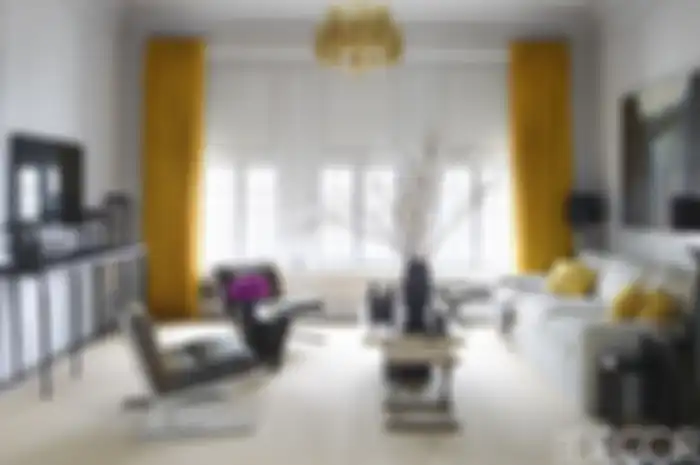 Ilustrasi interior ruang tamu