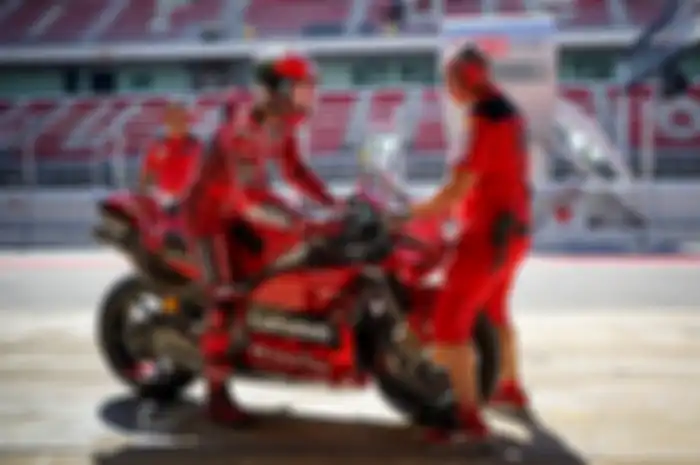 Francesco Bagnaia punya strategi buat jegal Fabio Quartararo cara itu dijajal di tes MotoGP Catalunya 2022, (6/6/2022)