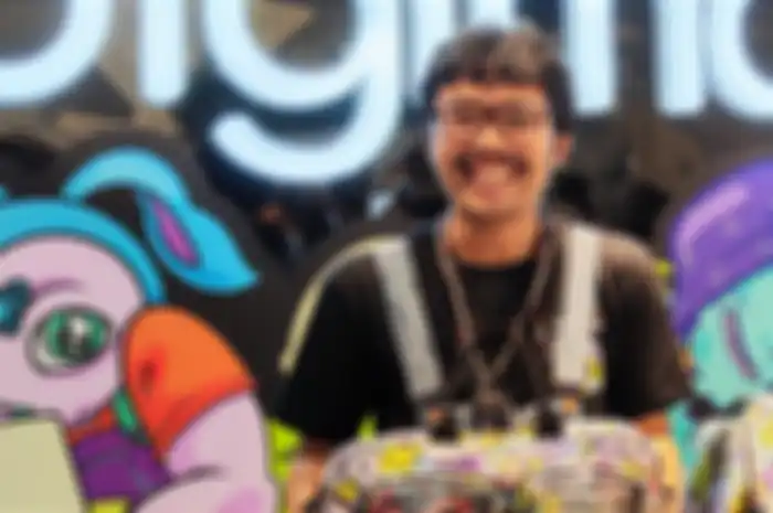 Muklay di acara peresmian toko Digimap PIM 3, Rabu (8/6).