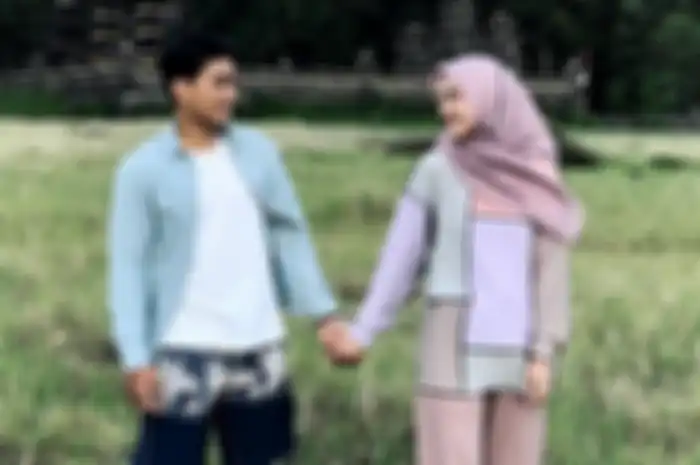 Anak Ridwan Kamil, Emmeril Kahn Mumtadz atau Eril bersama kekasihnya Nabila Ishma Nurhabibah