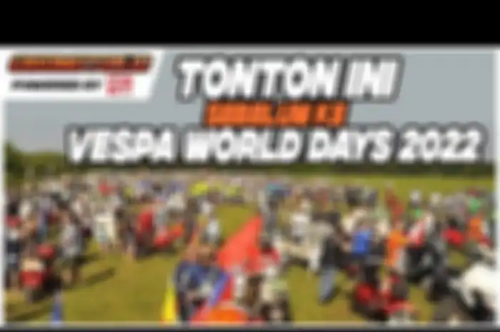 Bali menjadi tuan rumah Vespa World Days 2022 setelah tertunda selama 2 tahun.