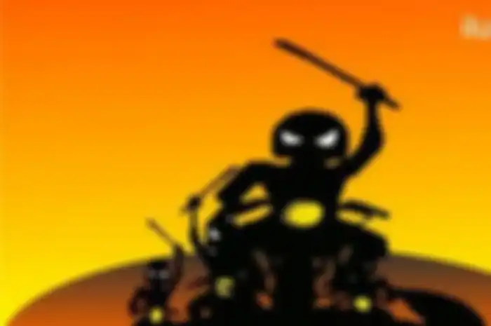 Ilustrasi Geng Motor.