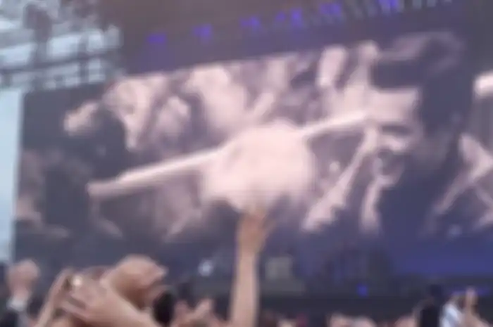 Killers Manchester Billy the 67 year old crowd surfer