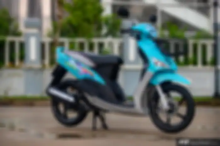 Modifikasi Yamaha Mio 110 tampil segar dan proper ala Vietnam Look.