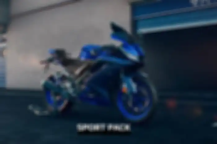  Yamaha R125 alias adik Yamaha R15 meluncur edisi Sport Pack, lebih racing dipasang part-part sporty.