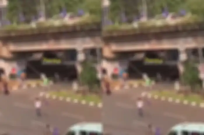Viral, driver ojol dan warga kompak bubarkan tawuran di Tebet, pelajar auto kocar-kacir.