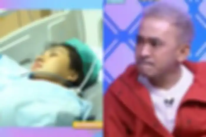 Ruben Onsu menangis menceritakan kondisi kesehatan Sarwendah