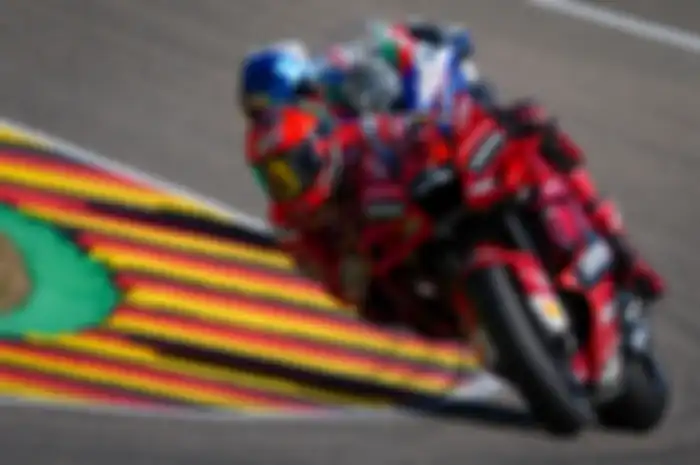 Pembalap Ducati Lenovo, Fransesco Bagnaia geser rekor Aleix Espargaro di FP3 MotoGP Jerman 2022.
