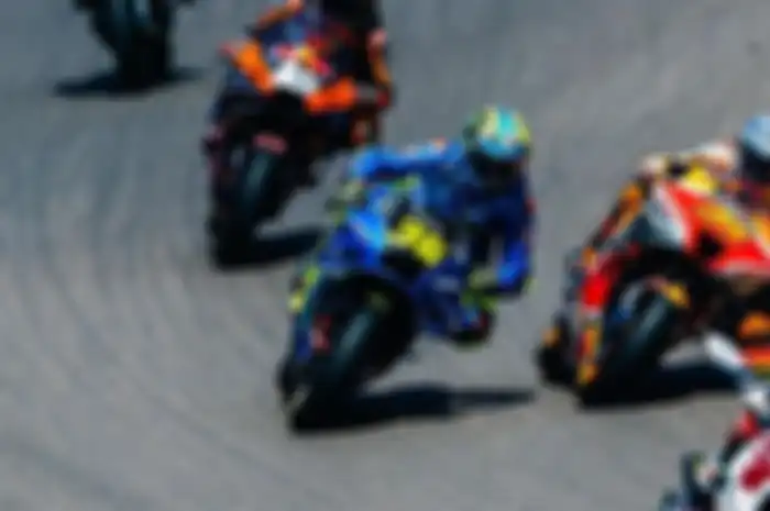 Aksi Joan Mir mentas di MotoGP Sachsenring, Jerman 2022