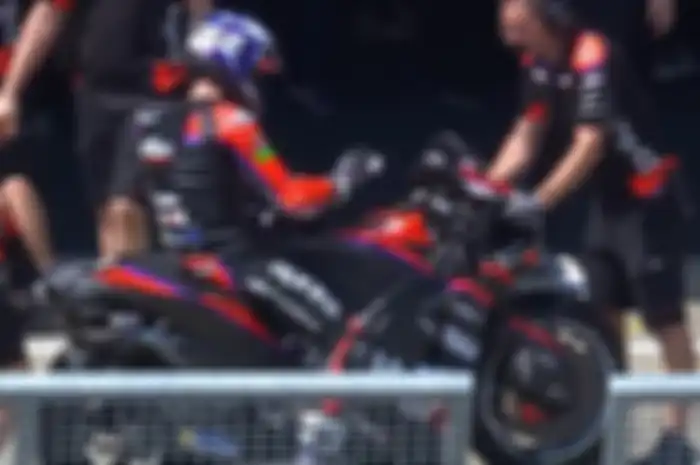 Motor Maverick Vinales amblas di MotoGP Jerman 2022