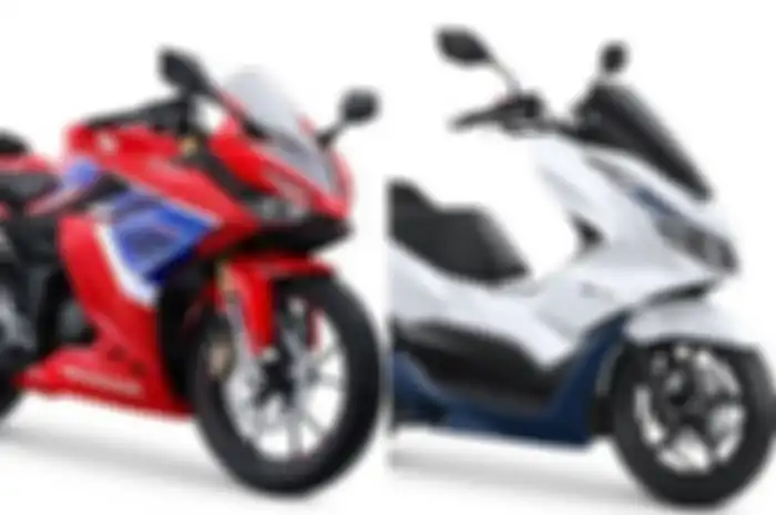 Foto ilustrasi motor baru Honda Rp 40 jutaan, ada Honda PCX e:HEV dan All New CBR150R.