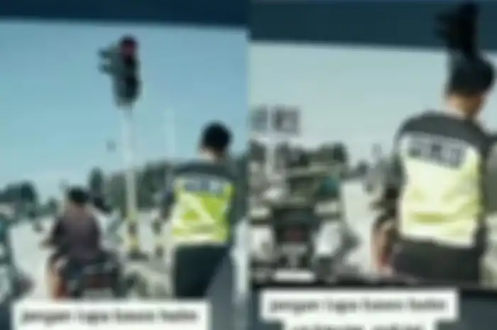 Video polisi foto pemotor tak pakai helm di Boyolali, siap-siap dikirim surat tilang elektronik.