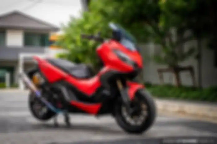 Modifikasi Honda ADV 350 super hedon, cocok jadi inspirasi modifikasi Honda ADV 160.