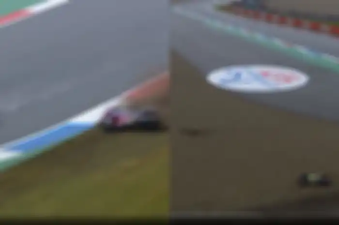 2 Pembalap crash di FP1 MotoGP Belanda 2022, di antaranya murid Valentino Rossi.