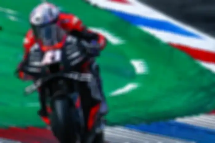 Pembalap Aprilia Racing,Aleix Espargaro di MotoGP Belanda 2022.