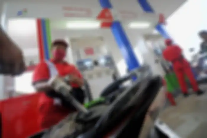 Foto ilustrasi. Beli Pertalite tetap dilayani meski tak punya akun MyPertamina, begini caranya.