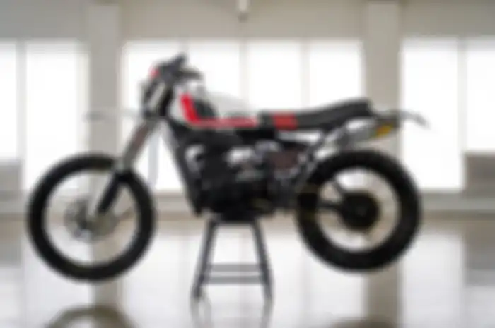 Inspirasi modifikasi motor trail tua, Yamaha DT 400