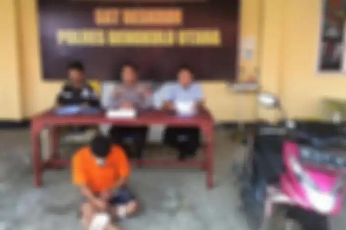 Polres Bengkulu Utara tangkap maling motor Honda BeAT di Bengkulu, kaki dihadiahi timah panas.