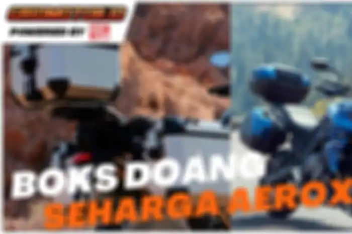 Aksesoris Boks untuk Triumph Tiger  1200 GT Pro dan Triumph Tiger 1200 Rally Pro dibandrol seharga motor Yamaha Aerox
