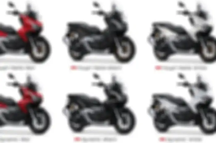 6 Pilihan warna Honda ADV 160