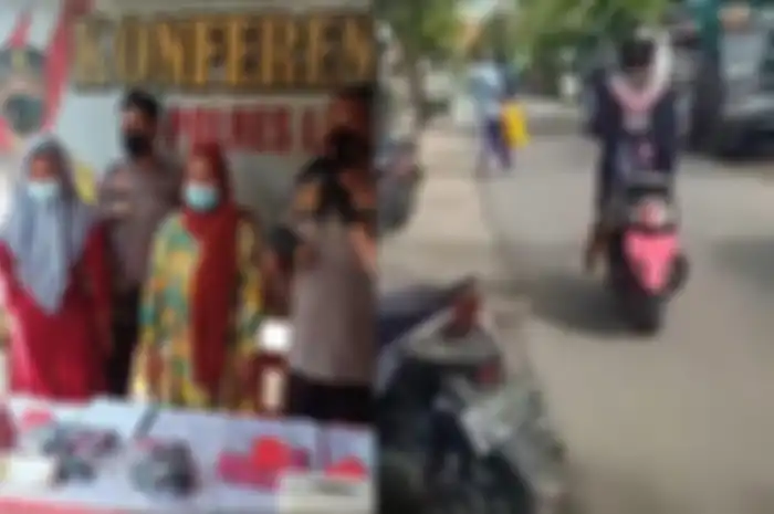 Emak-emak yang tutup pelat nomor pakai celana dalam jadi duta ETLE, disuruh polisi lakukan ini.
