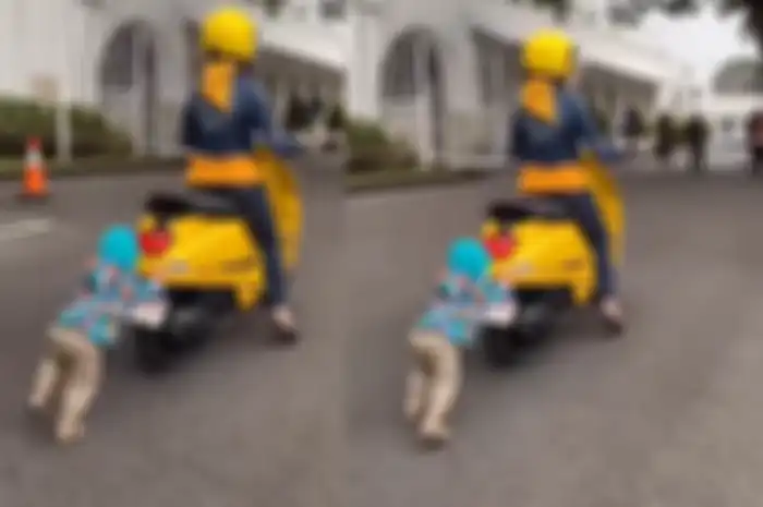 Aksi Arkana, anak bungsu Ridwan Kamil bikin netizen gemas