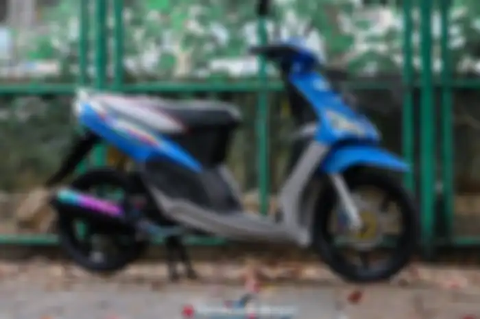 Modifikasi Motor Yamaha Mio Proper Racing Look