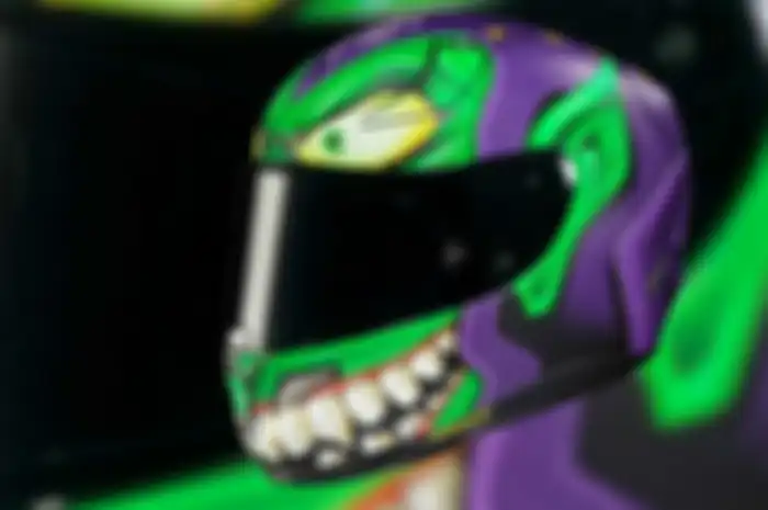 Helm HJC grafis Green Goblin