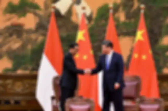 Presiden RI Jokowi dan Presiden China Xi Jinping. Utang Indonesia ke China bertambah setelah suntikan dana ini dikucurkan