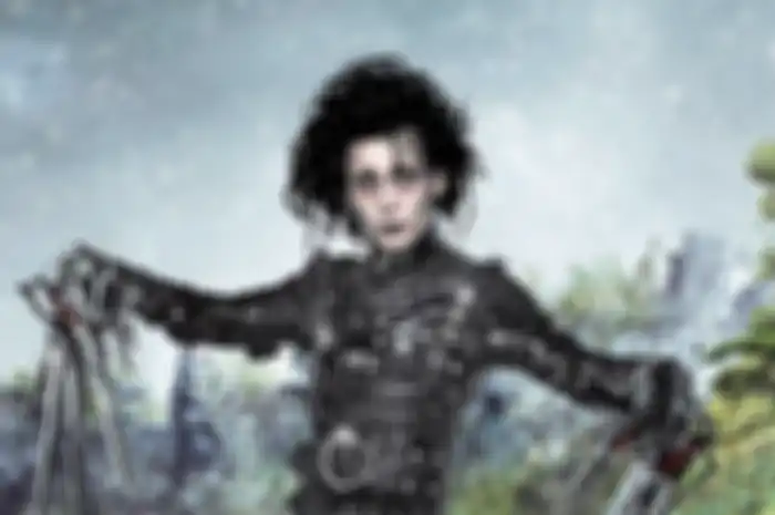Johnny Depp dalam film Edward Scissorhands tahun 1990.
