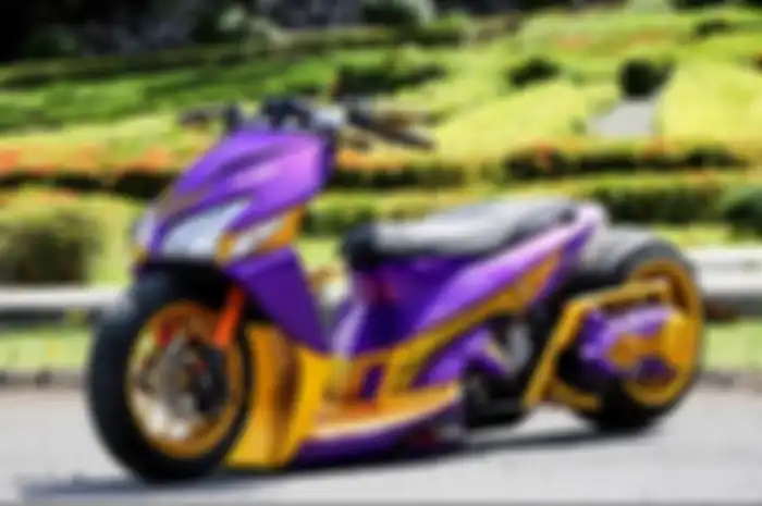 Modifikasi Motor Honda Vario 110, Makin Keren dengan Gaya Lowrider