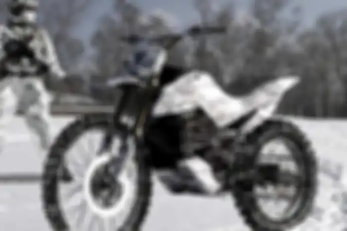 Konsep motor listrik Veloc-E garapan Barrel Motors bergaya motor trail akan meluncur 2024.