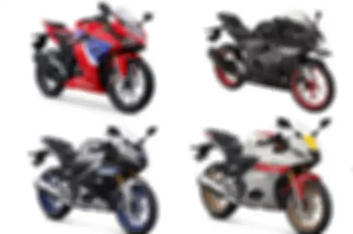 Foto ilustrasi motor sport baru 150 cc full fairing.