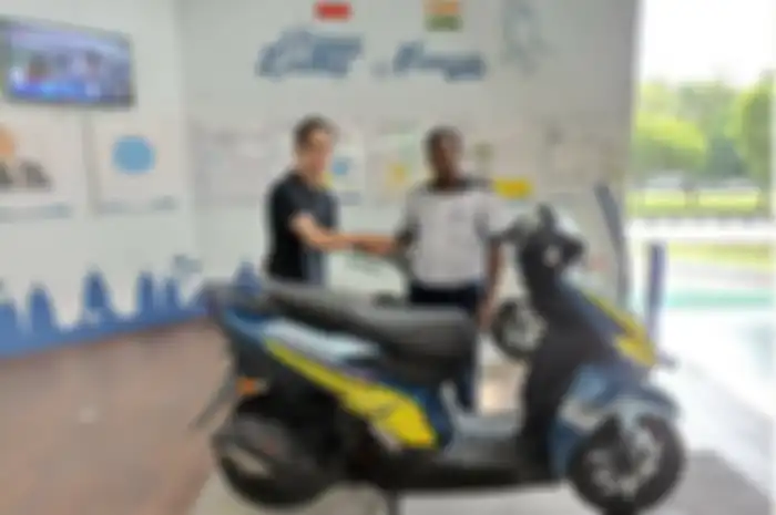 NTORQ Stripe Competition 2022 yang diadakan PT. TVS Motor Indonesia.