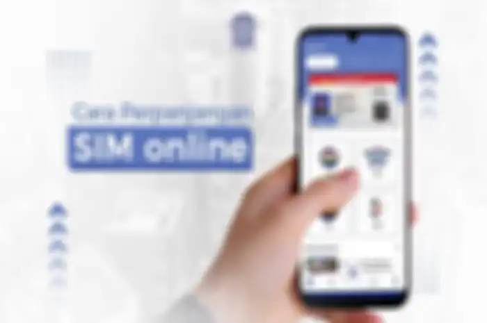 Foto ilustrasi cara perpanjang SIM online, enggak perlu ribet tinggal lakukan ini.