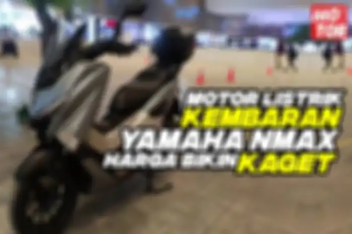 Kepoin motor listrik baru dengan tampilan mirip Yamaha NMAX.