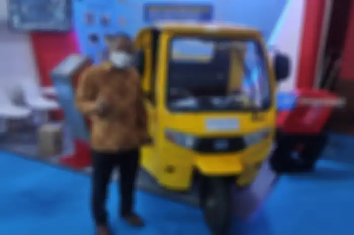 Nozomi Elektra, motor listrik roda tiga tangguh harga setara motor matic baru Aprilia.